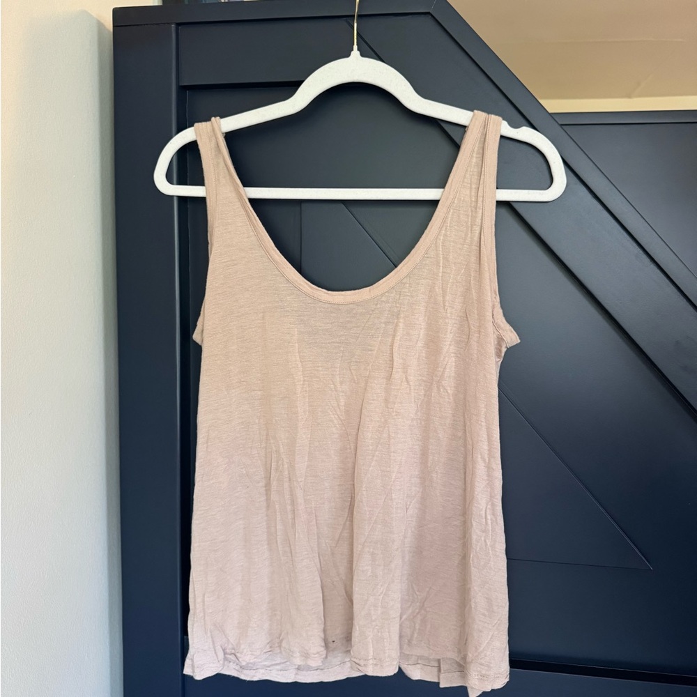 The Row Light Beige Thomason Tank Top - Picture 4 of 9